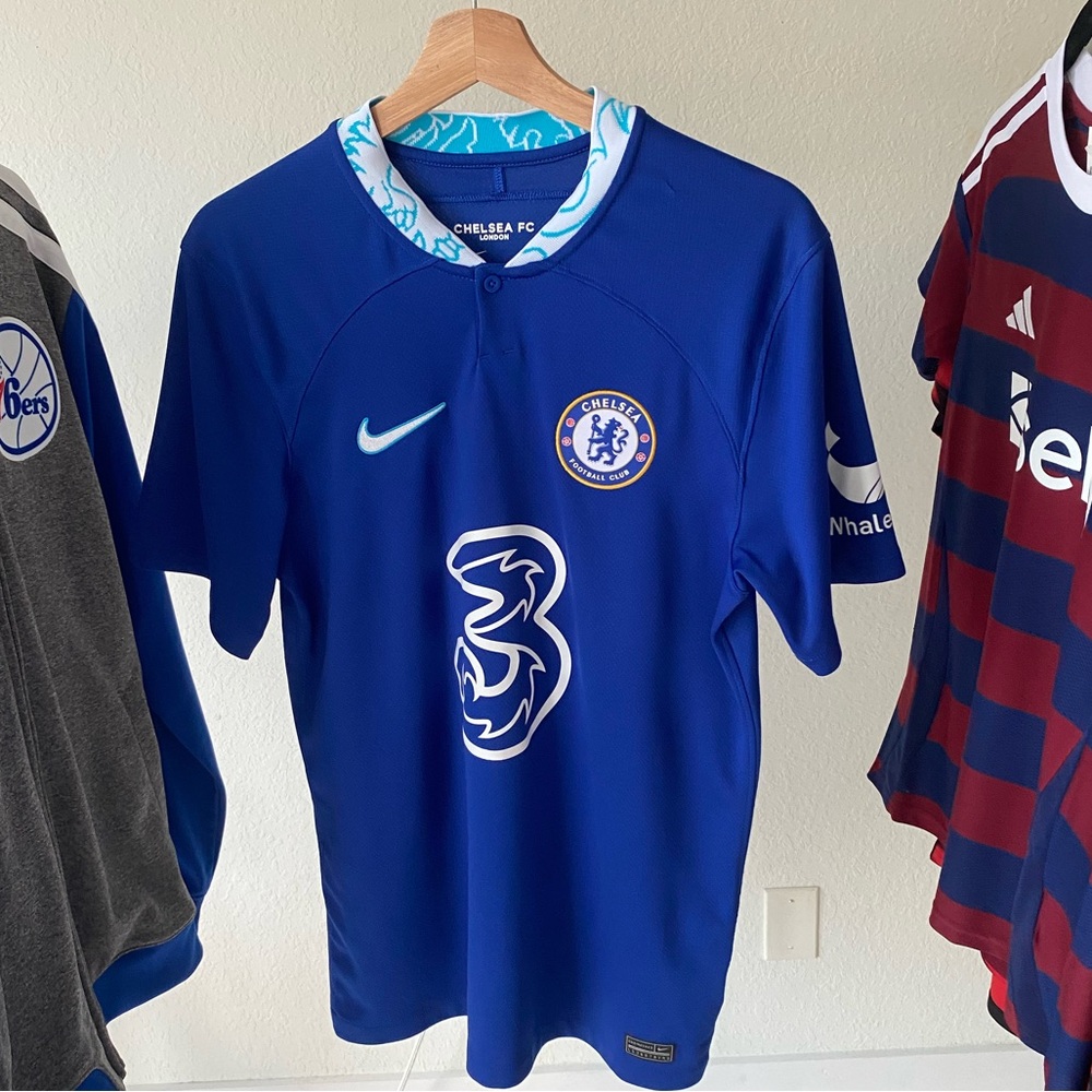 Nike Chelsea FC 2022/23 Home Jersey Pulisic #10 Blue Men’s Small DM1839-496